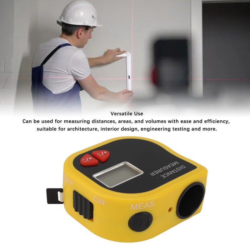Handheld Range Finder High Accuracy Portable Electronic Digital Tape Measure