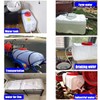 SXKJDM Large Plastic Water Storage Tanks Emergency Water Storage 50L/80L/110L/200L
