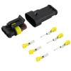 10 x Car Cable Connectors 3-Pin Quick Connector IP67 Waterproof