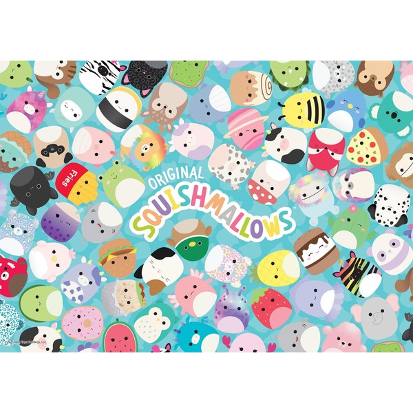 Buffalo Games - Squishmallows Friends - 300 Large Piece Jigsaw Puzzle for Adults Challenging Puzzle Perfect for Game Nights - 300 Large Piece Finished Puzzle Size is 21.25 x 15.00