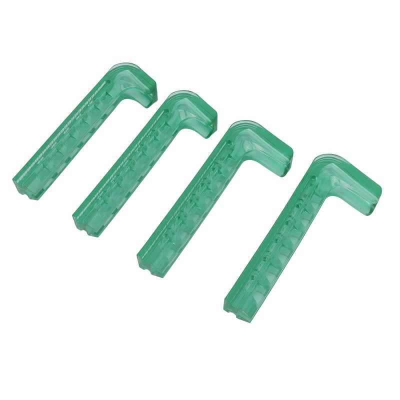 2Pair Ice Skate Guards Hockey Shoe Blade Cover Adjustable Silicone