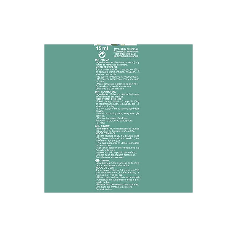 Marnys Tea Tree Oil Essential Cooking Oil 15ml Essential Oil