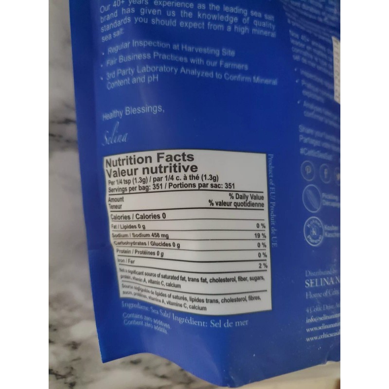 Celtic Sea Salt 2 Celtic Sea Salt Fine Ground Vital