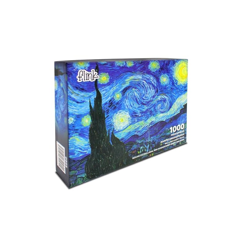 FLINK Rompecabezas Van Gogh, La Noche Estrellada