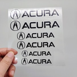 Acura Universal Brake Caliper Sticker Black