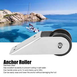 Anchor Roller Thickened Arch, Mounting Parts Brackets and Connecting Plates Anchor Expansion Anchor Roller 316 Stainless Steel Lifting Tool for Ship Marine Boat Docking Hardware Accessories
