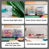 IRIS USA Pencil Case Plastic Pouch Box Storage Organizer for