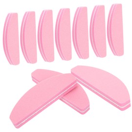 BIUDECO 20pcs Dual-Sided Nail File Sponge for Manicure and Pedicure Professional Nail Buffering Tools for Natural and False