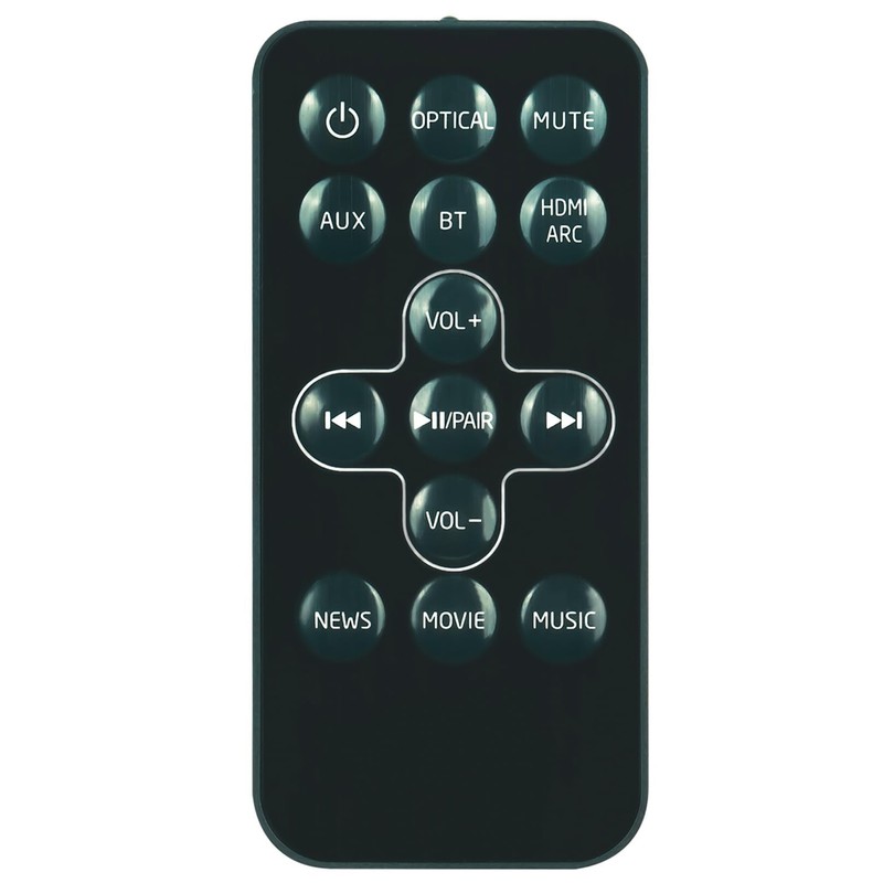 Replacement Remote Control Commander Compatible with Sharp Soundbar System HT-SBW110