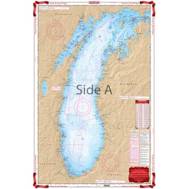Waterproof Charts, Standard Navigation, 70 Chicago and Lake Michigan