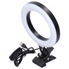 16cm LED USB Circle Light RGB Fill Light with Clamp