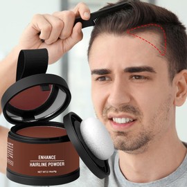 Root Powder for Hair | Root up Hair Texture Powder, Applicator Included | Waterproof Long Lasting, Hair Volume Boost Gray Concealer for Instant Fullness, Men Women