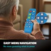 EZclicker Plus Big Button Universal TV Remote Simple Easy to