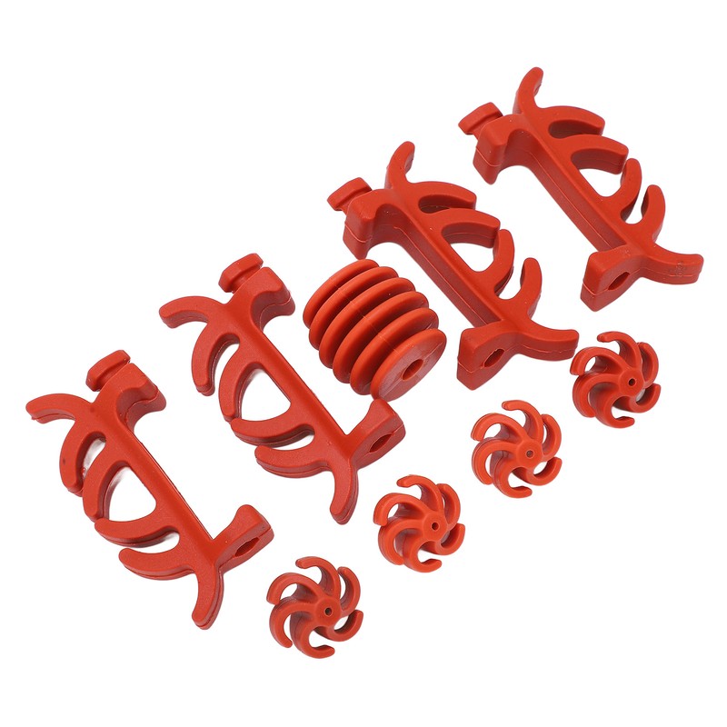 Rubber Shock Absorption Set Bow String Piece Dampening Stabilizer for