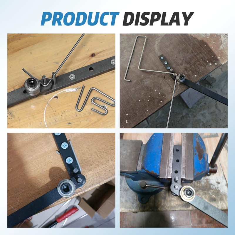 Manual Rod Bender, Rebar bender, 1/5''(5mm)