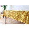 meioro Table Cloth, Rectangular Tablecloth, Cotton Linen Table Cover, Simple