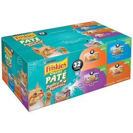 Purina Friskies. Classic Pate - Comida para Gatos, Paquete Variado, Variety Pack 1