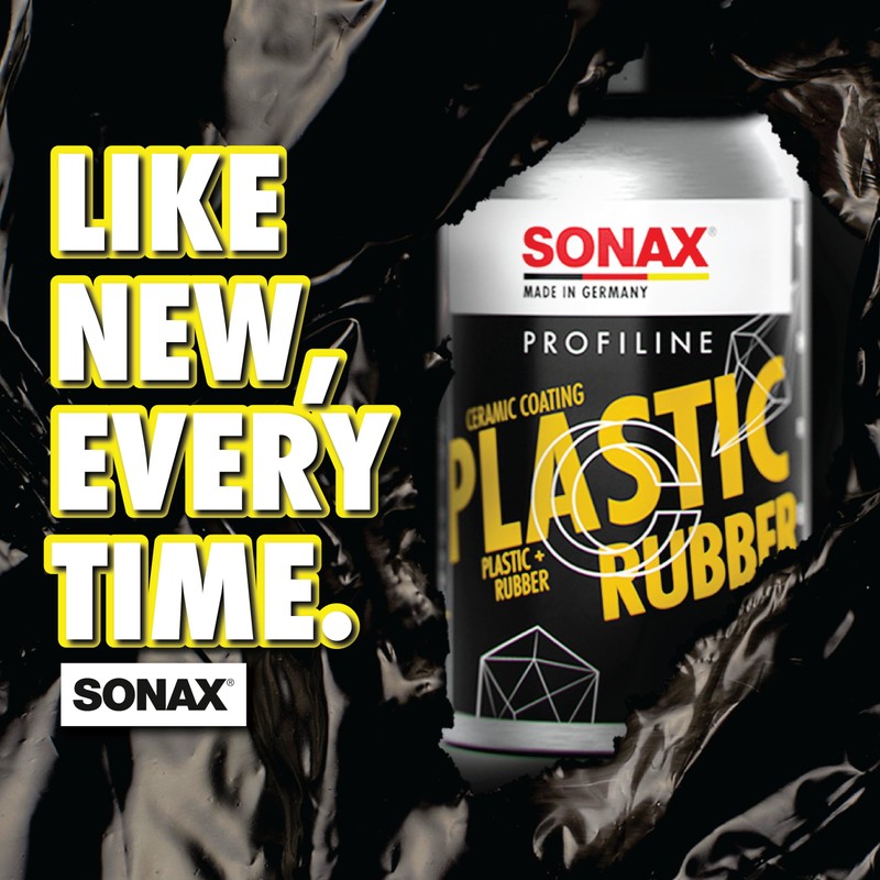 SONAX Profiline Plastic + Rubber Ceramic Coating | Si-Carbon Technology