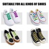AOLLRUIRLL Elastic No Tie Shoe Laces One Size Fits All,
