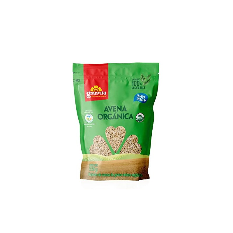 Granvita, Avena orgánica, hojuela de avena de grano entero orgánica