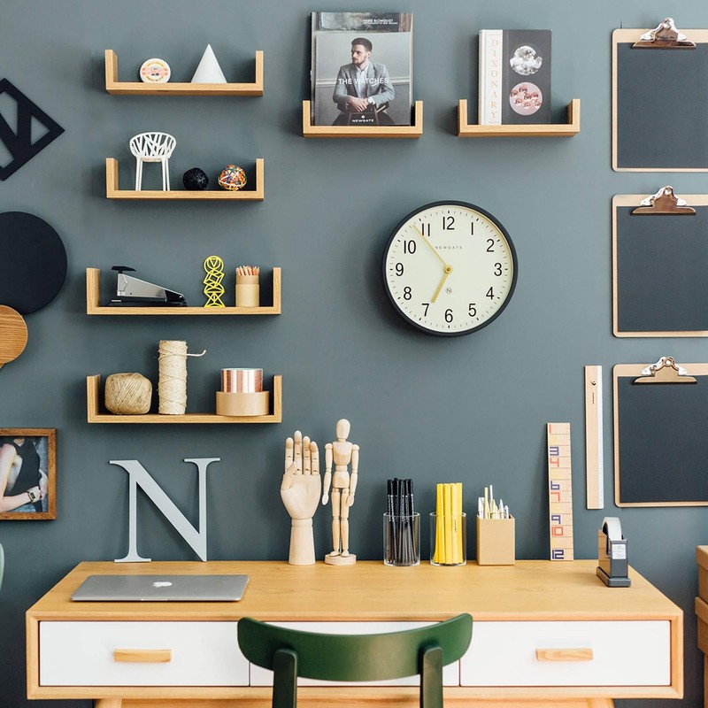 NEWGATE® Master Edwards Wall Clock | Mid Century Style Clock