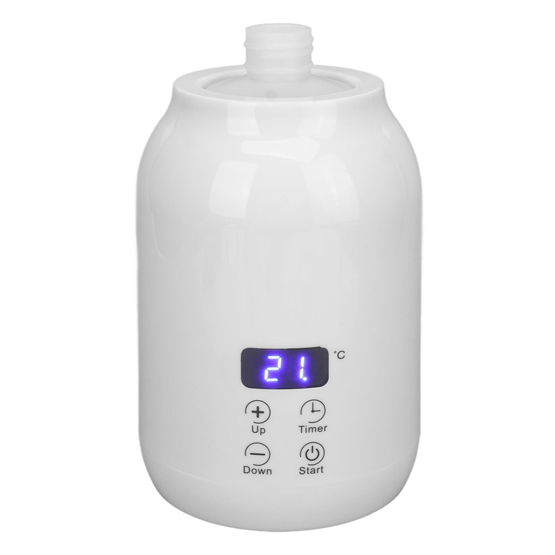 Massage Oil Heater LED Display Touch Control Temperature Adjust Essential