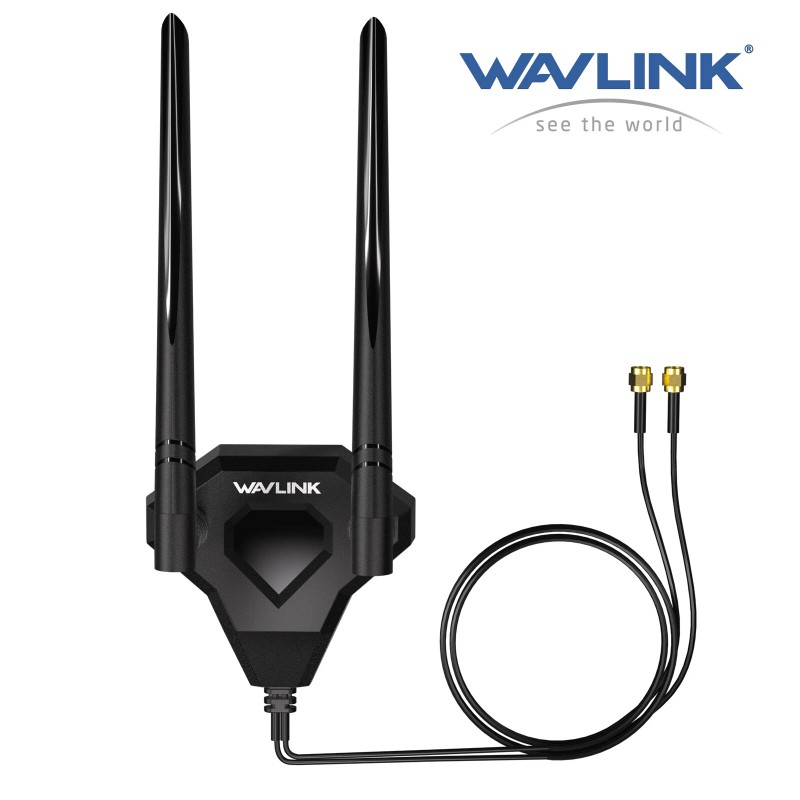wavlink WiFi 6E Tri-band Antenna Magnetic Base WiFi card for