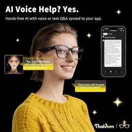 Gafas Inteligentes con IA, Gafas con cámara HD de última generación