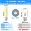 TAIYALOO E17 LED Bulb Dimmable, 10W Microwave Oven Bulb, Warm