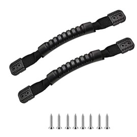 TLAOISUS Kayak Carry Handles for Kayaks Suitcase Luggage Molded Webbing Handle Replacement Nylon Rubber Carry Handles 2 Pack