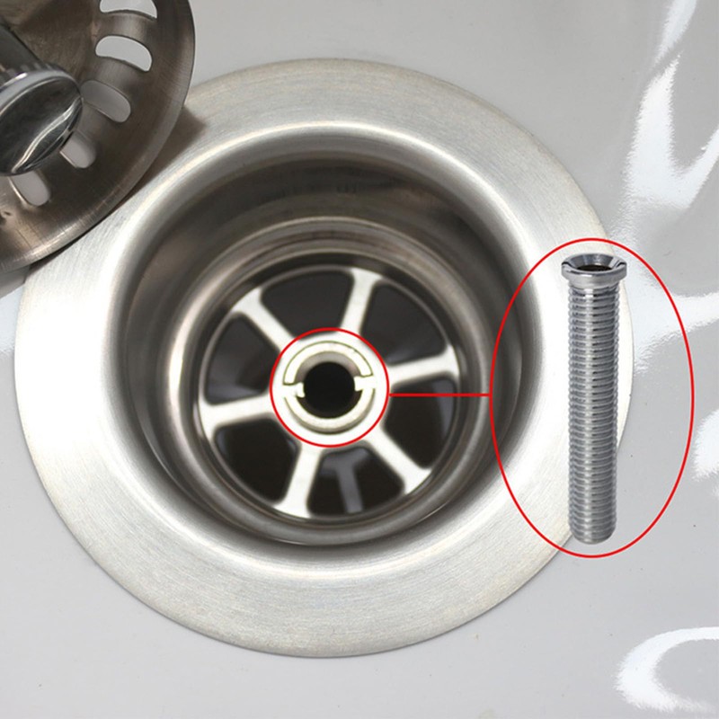 ANBOO Sink Basket Screws, Hollow Screw for Strainer Valves, Stainless