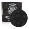 Jabón de Carbón Activado Viking Revolución  Activated Charcoal Soap Bar for Men                                                                       