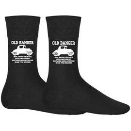 DCG PRINTWEAR Cool 30th Birthday Socks – Black Socks Gift for Born in 1995 – Funny Present for 30 Year Old Adults