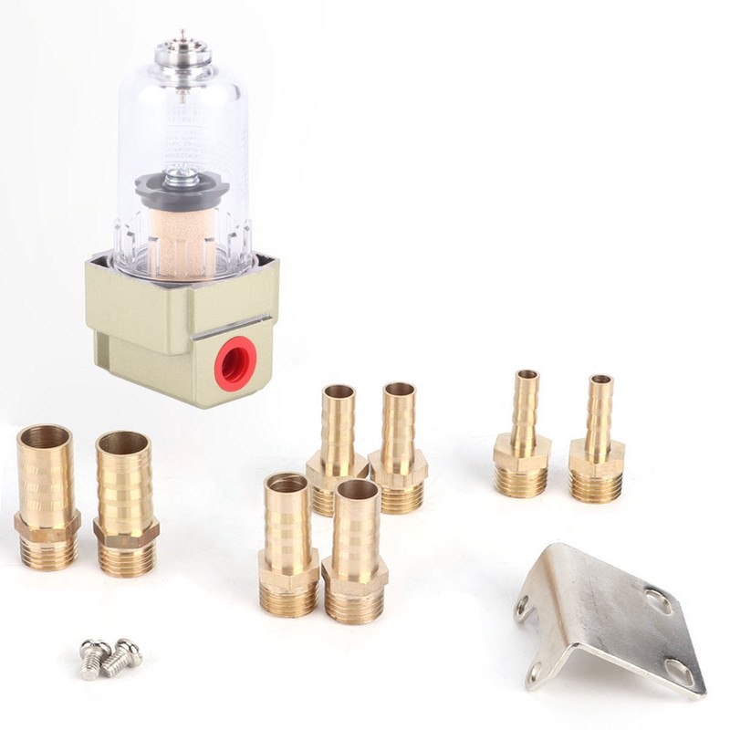 Car Universal Engine Oil Separator Catch Reservoir Can Oil Filter