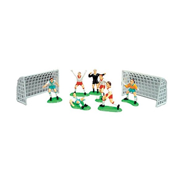 A1BakerySupplies Cake Decorating Kit CupCake Decorating Kit (Soccer Team(7 Players 2 Goals))