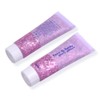 6 Color Sequins Glitter Body Gel 50ml Glitter Liquid Festival