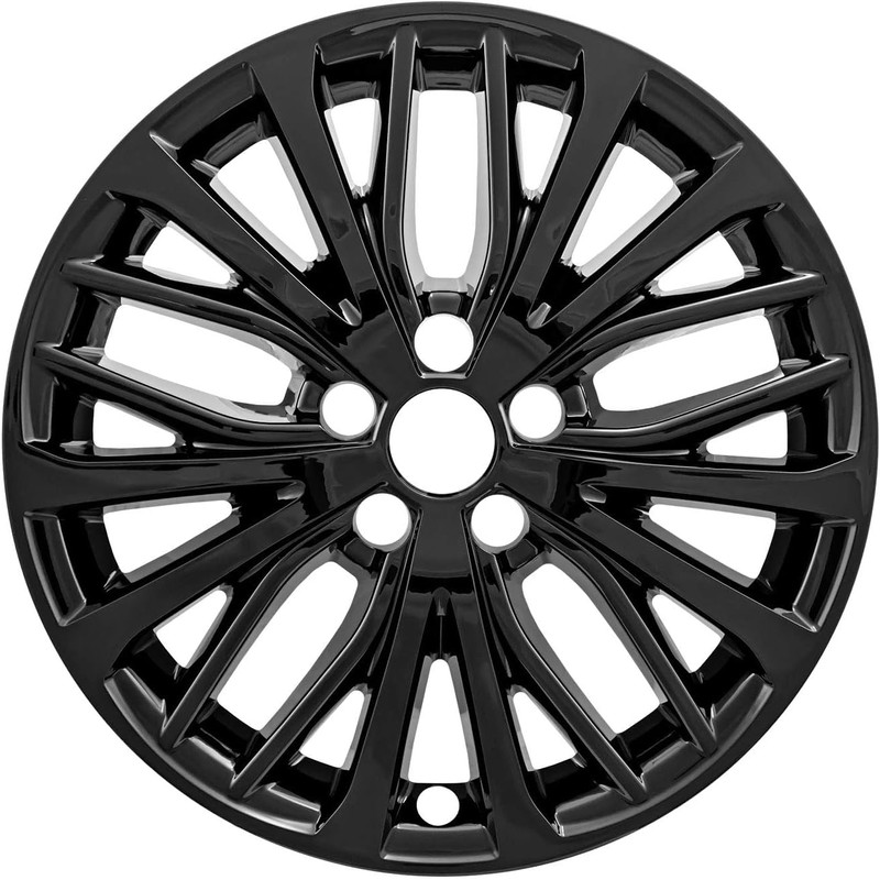 Brighter Design Set of 4 Gloss Black 20 Spoke 18"