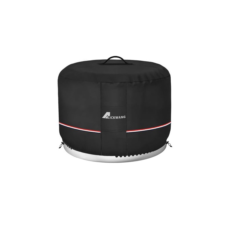 Fire Pit Cover for Solo Stove Bonfire,600D Tear-Resistant Heavy Duty