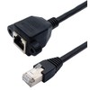 Cable de red Ethernet Cat 6 RJ45 macho a hembra