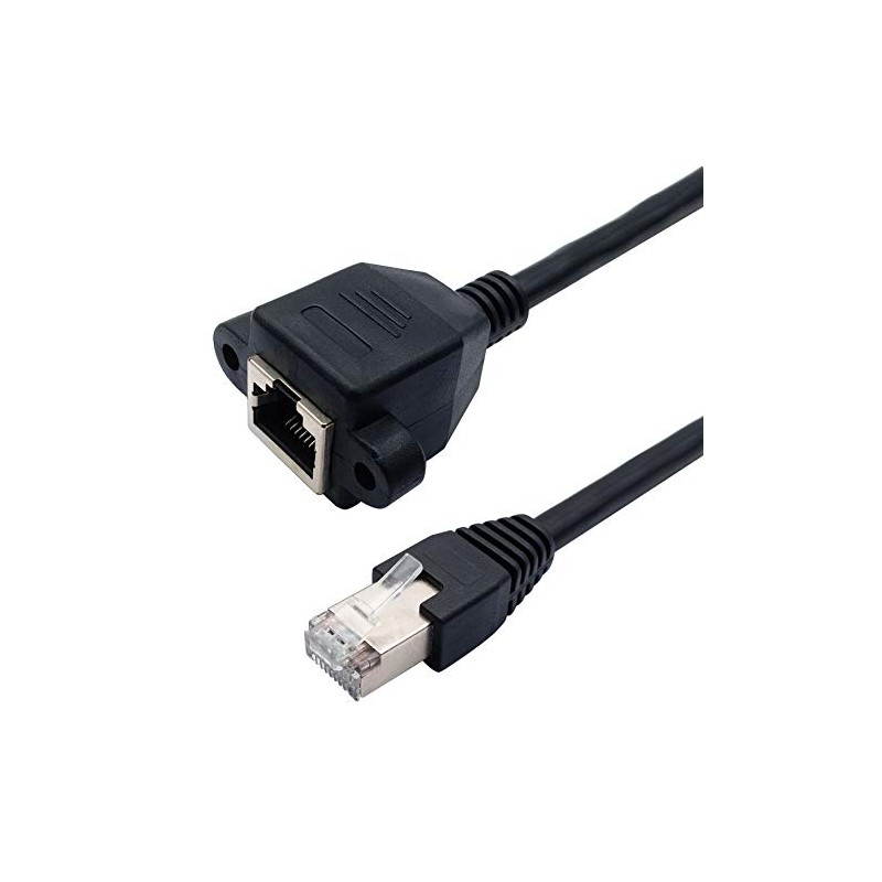 Cable de red Ethernet Cat 6 RJ45 macho a hembra