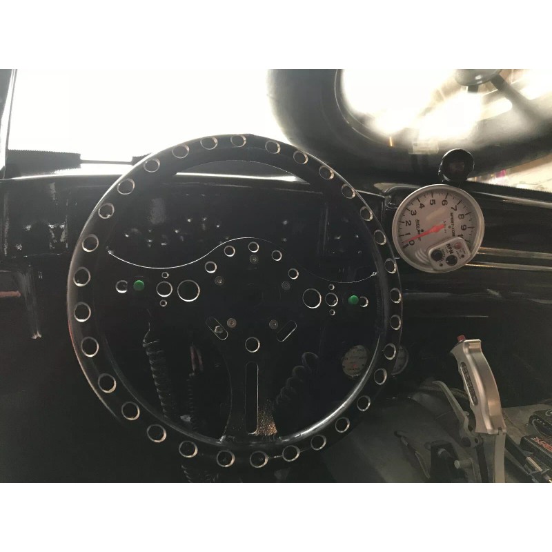 Unbranded 13.5" Aluminum Lightweight Drag Race Racing Drifting Steering Wheel