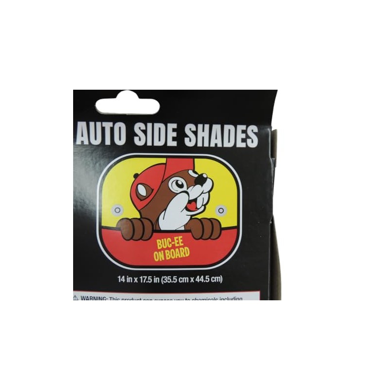 Buc-ee's Auto Vehicle Car Truck Accessories - Sunshade - Window