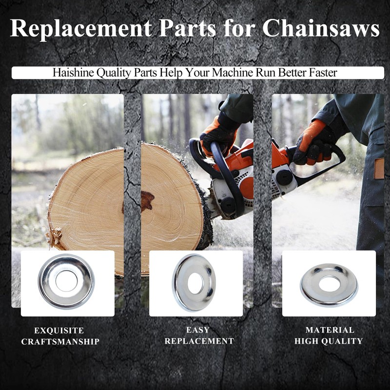 HAISHINE 2Set Clutch Washer and Clip fit Stihl MS170 MS180