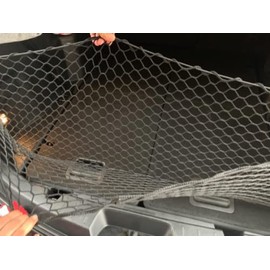 EACCESSORIES EA Rear Trunk Organizer Cargo Net for Ford Escape 2020-2023 – Envelope Style Cargo Net for SUV - Premium Mesh Car Trunk Organizer Vehicle Carrier Storage–Compatible with Ford Escape
