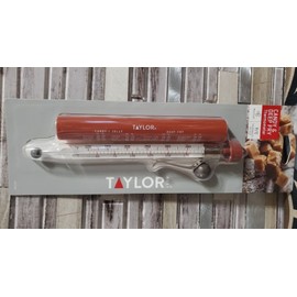 TAYLOR  Candy & Deep Fry Thermometer  Glass Instant Read Analog Cooking Chart