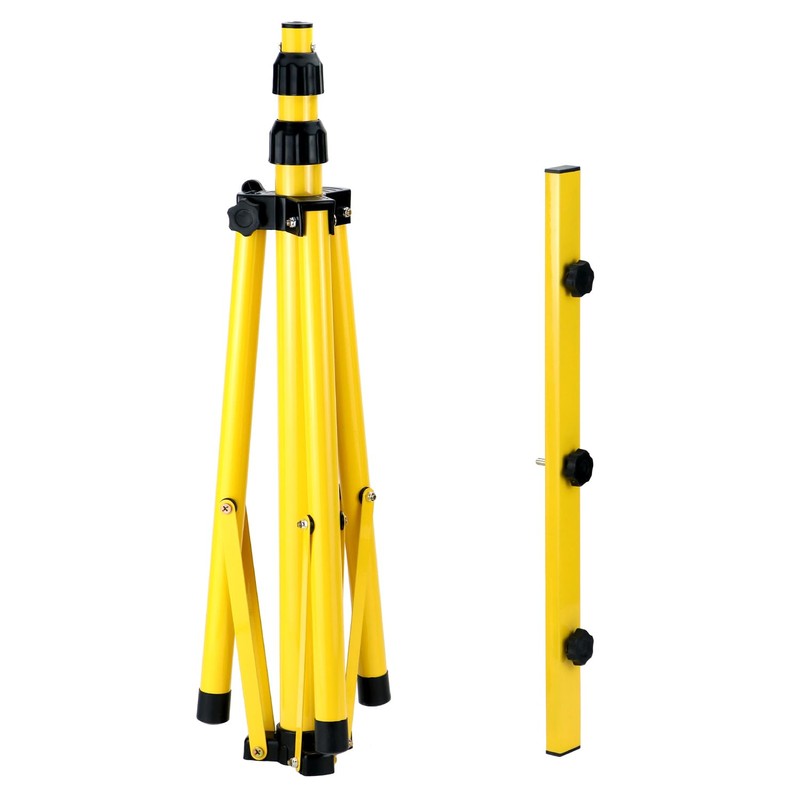 QWORK Archery Target Stand for Backyard, Adjustable Metal Targat Stand