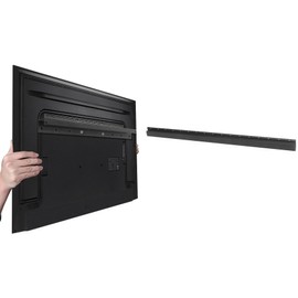 AENTGIU 4-Set Studless TV Wall Mount for 32-75 inch Flat Screen TVs, Heavy Duty Drywall TV Bracket Hanger, No Stud, No Drill, No Anchors, Easy Install with All Hardware