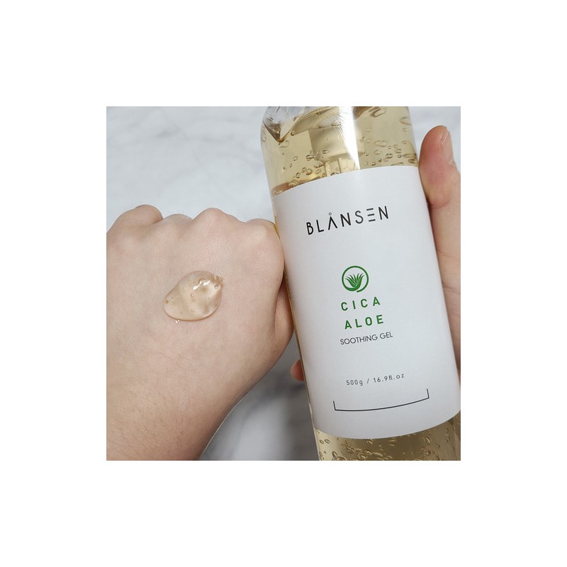Blansen Aloe Soothing Gel Cica Centella Asiatica Tea Tree Panthenol
