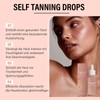 Tanning Drops, 60 ml Self Tanning Drops, Bronzing Drops for