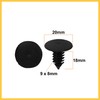 REPAIROCK 9mm x 8mm Hole Plastic Car Fender Fir Tree